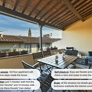 Apartment Buonarroti Big With Terrace In Oltrarno